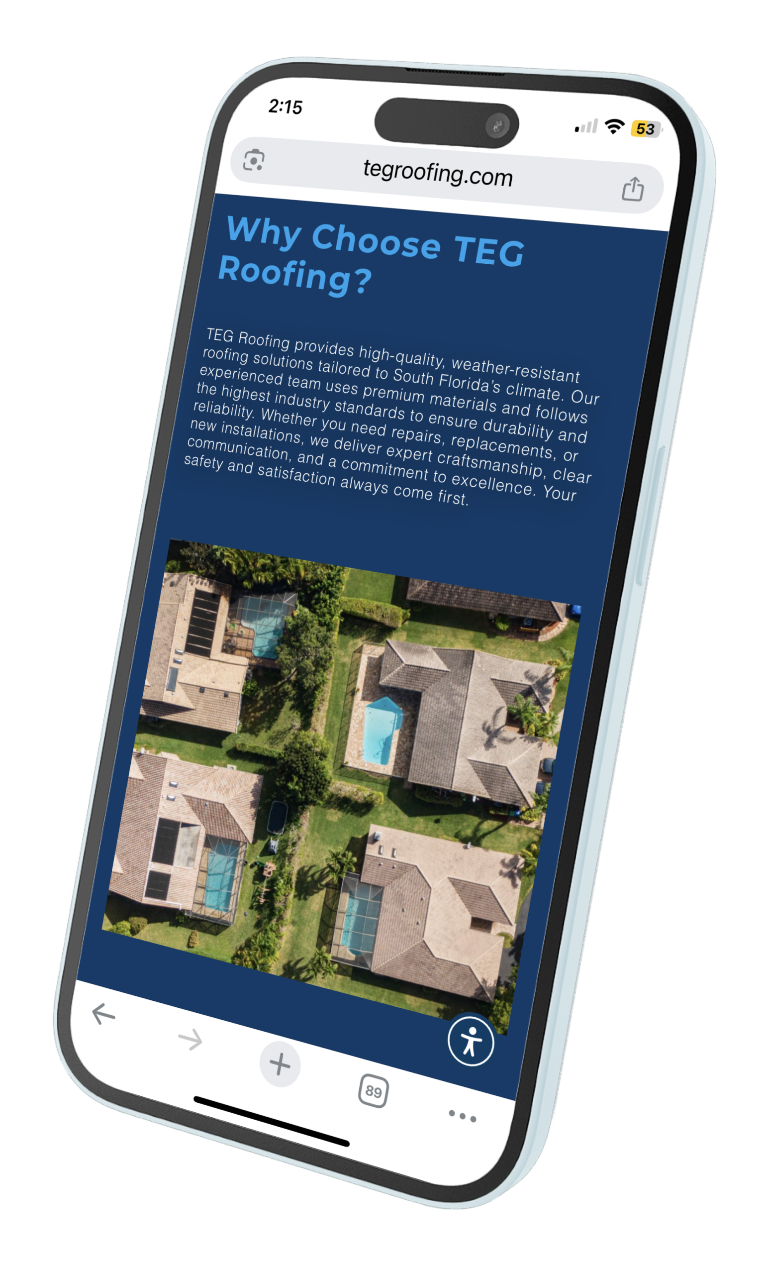 Visit TEG Roofing for the best roofing company in South Florida